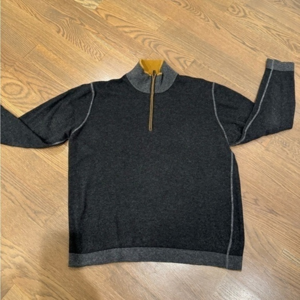 Codice Merino & wool Quarter Zip large L